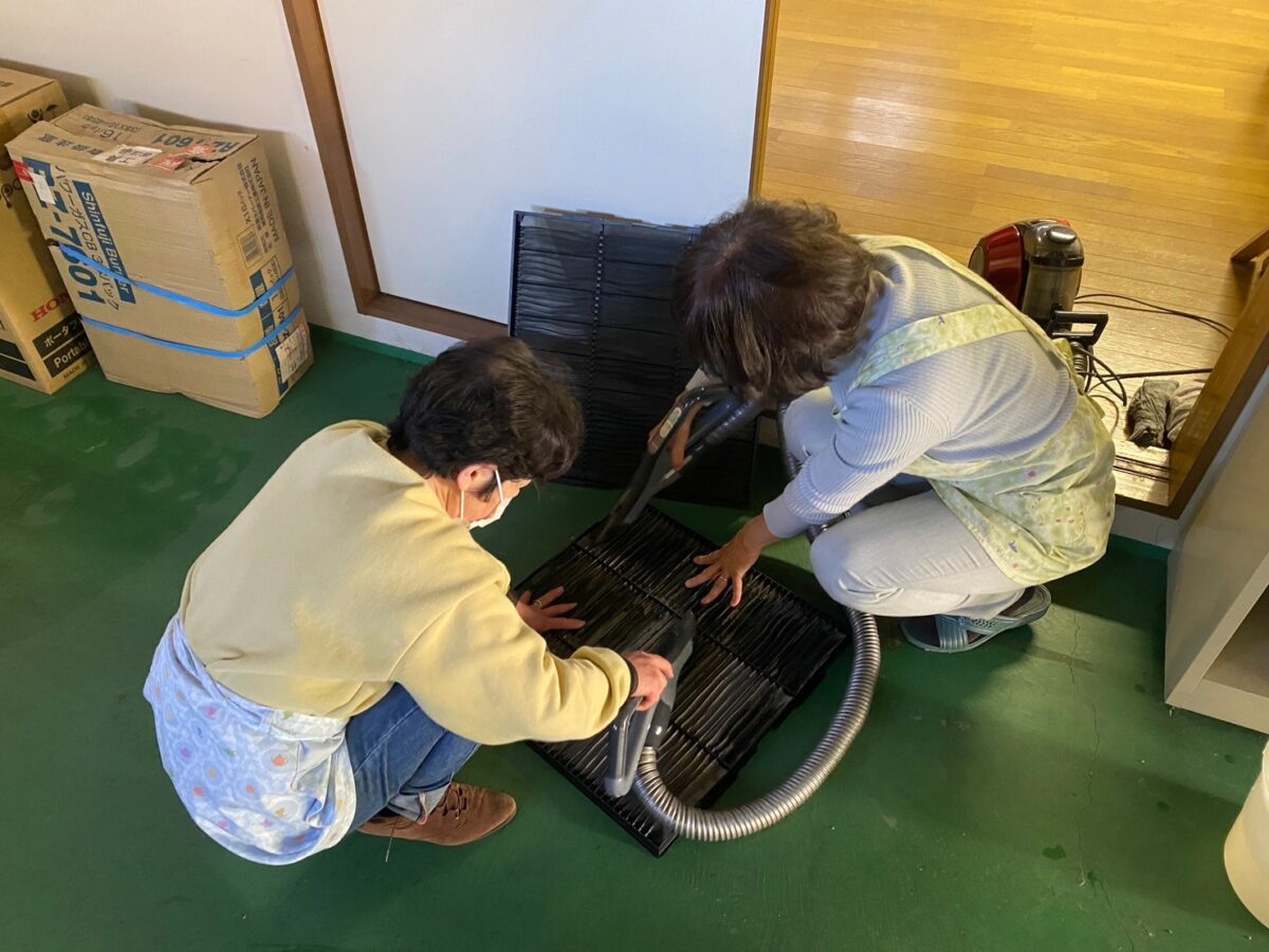 エアコンのフィルターは、ずいぶん汚れていたので大変でした。